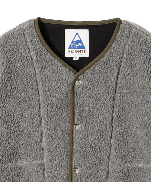 「Cape HEIGHTS」 ノーカラージャケット ONE SIZE ブラック レディース_画像6