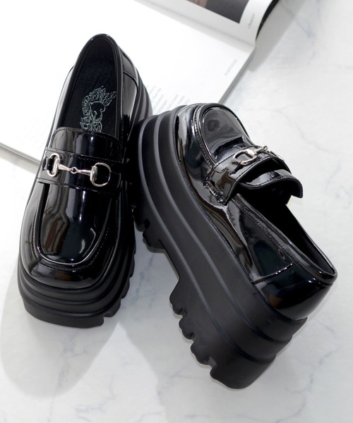 「LOVEHUNTER」 シューズ 3L ブラック レディース_画像5