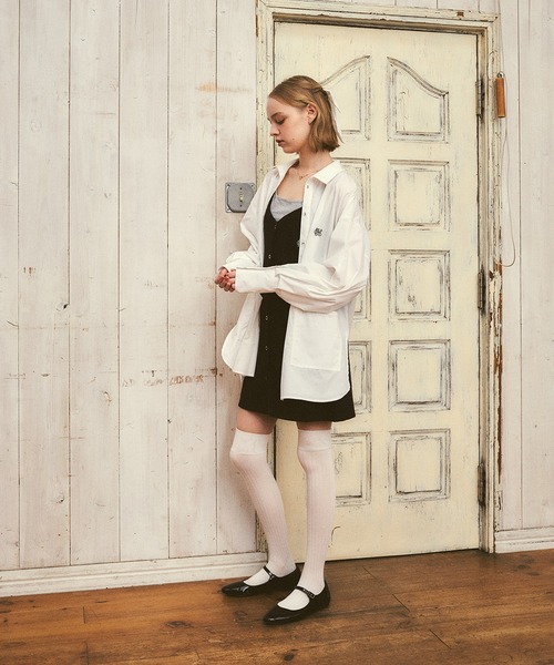 「RUBY AND YOU」 長袖シャツ FREE オフホワイト レディース_画像4