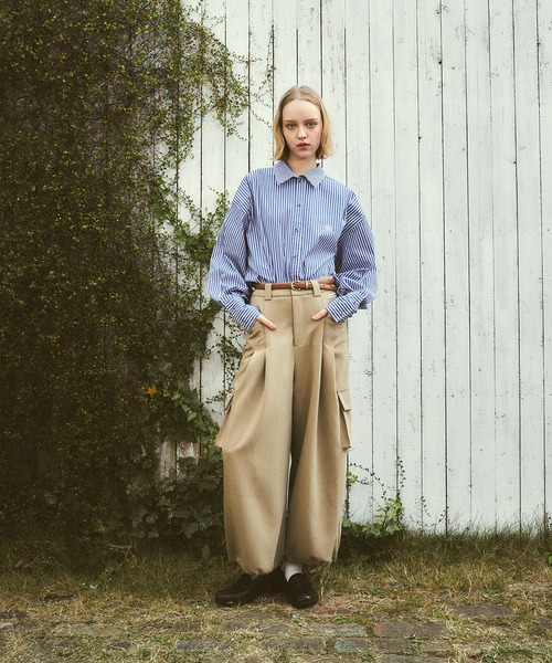 「RUBY AND YOU」 長袖シャツ FREE オフホワイト レディース_画像6