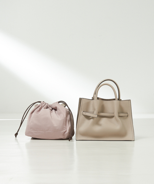 LOWELL things（ロウェル シングス） 2WAYバッグ フリー ベージュ