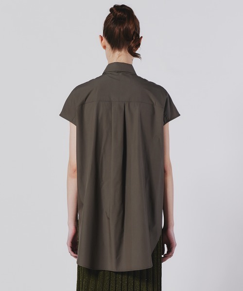 「DOUBLE STANDARD CLOTHING」 ノースリーブシャツ FREE オフホワイト レディース_画像5