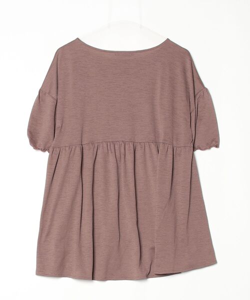 「SHIPS Days」 7分袖カットソー ONE SIZE ブラウン レディース_画像2