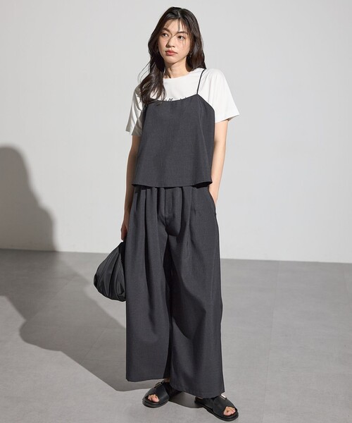 ANY（エニィ） セットアップ 2 ブラウン レディース : ZOZOTOWN Yahoo