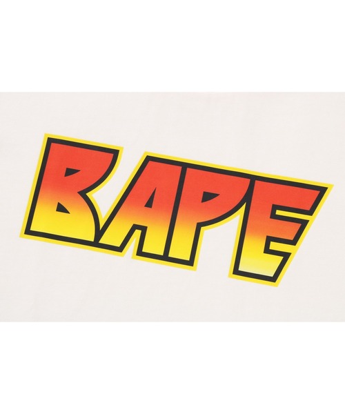 A BATHING APE（アベイシングエイプ） tシャツ BAPE LOGO TEE メンズ