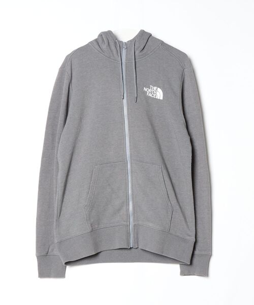 お値下げ♡THE NORTH FACE グレー パーカー フルジップ　Mサイズ THE NORTH FACE グレー フルジップパーカー