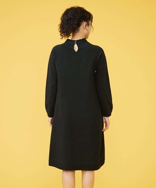 「Jocomomola」 ニットワンピース 40 ピンク レディース_画像3