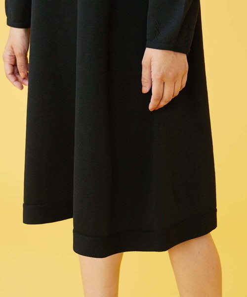 「Jocomomola」 ニットワンピース 40 ピンク レディース_画像7