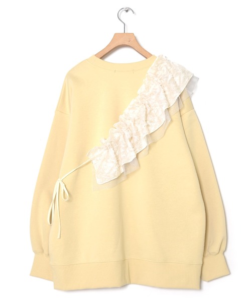 w closet（ダブルクローゼット） スウェットカットソー FREE サックス