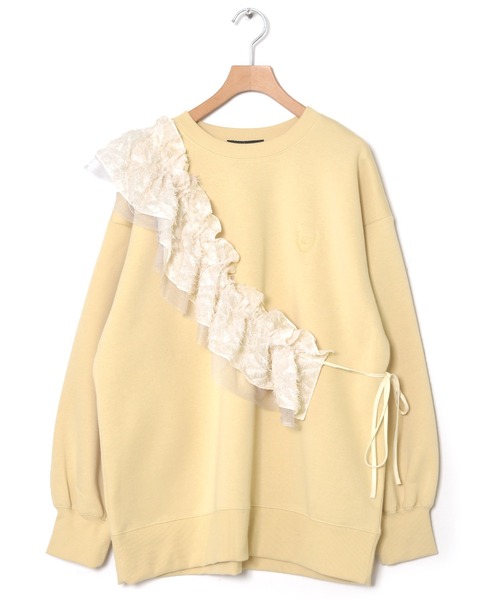 w closet（ダブルクローゼット） スウェットカットソー FREE サックス