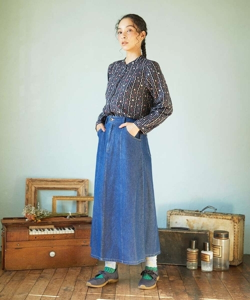 Jocomomola（ホコモモラ） ブラウス シャツ Escala de floral プリント