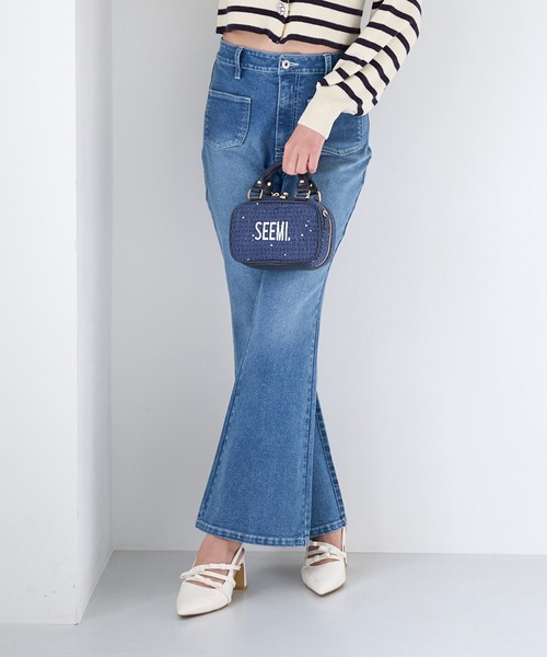 Seemi.by NICE CLAUP ジーンズ デニム デニムパンツ 「Seemi.」スリム