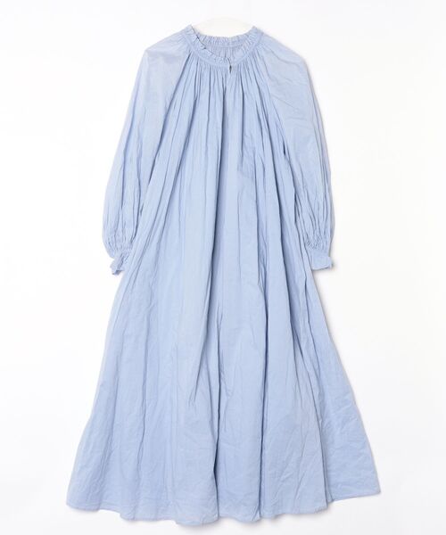 MARIHA（マリハ） 長袖ワンピース 36 ブルー レディース : ZOZOTOWN