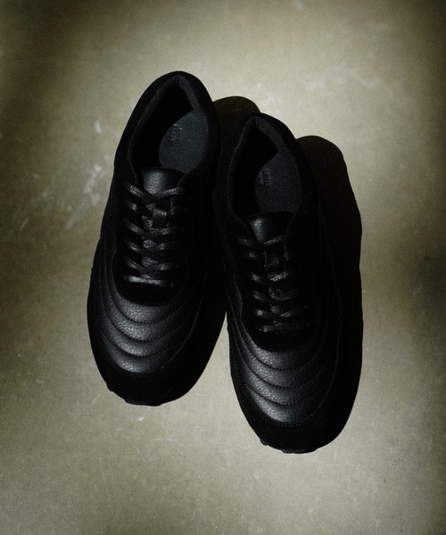 「WYM LIDNM」 ローカットスニーカー M ブラック メンズ_画像3