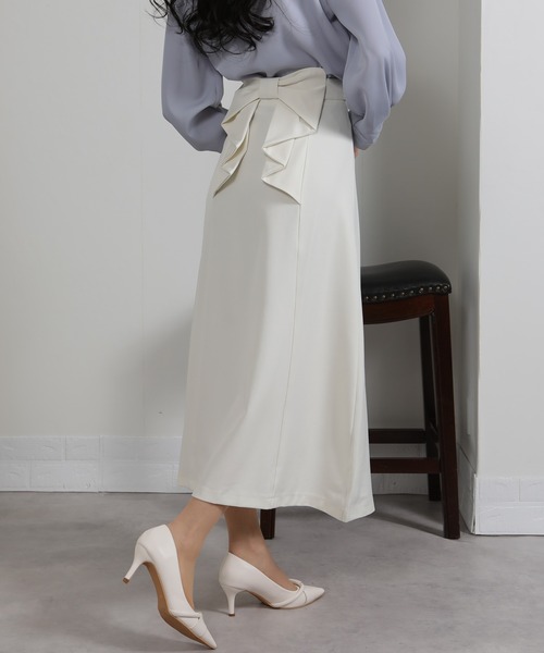 pumpkin port（パンプキンポート） スカート バックリボン Aライン