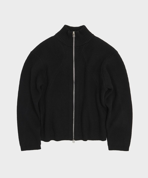 CONZ セーター ニット STAND FULL ZIP KNIT メンズ : ZOZOTOWN Yahoo