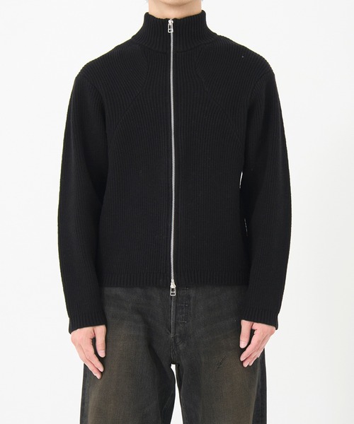 CONZ セーター ニット STAND FULL ZIP KNIT メンズ : ZOZOTOWN Yahoo
