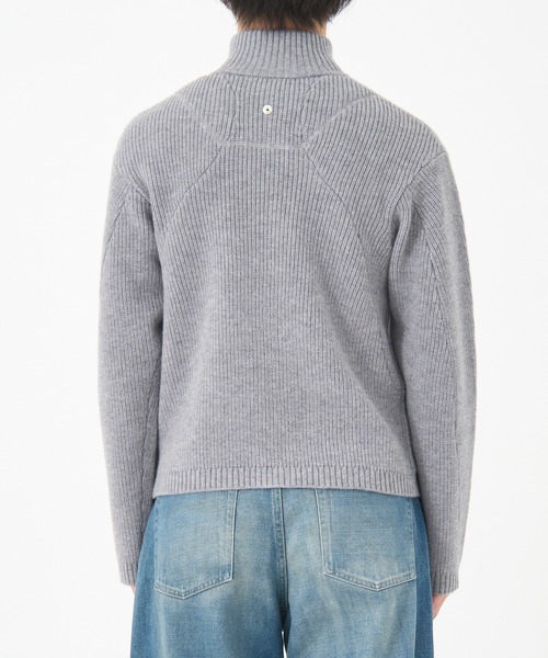 CONZ セーター ニット STAND FULL ZIP KNIT メンズ : ZOZOTOWN Yahoo