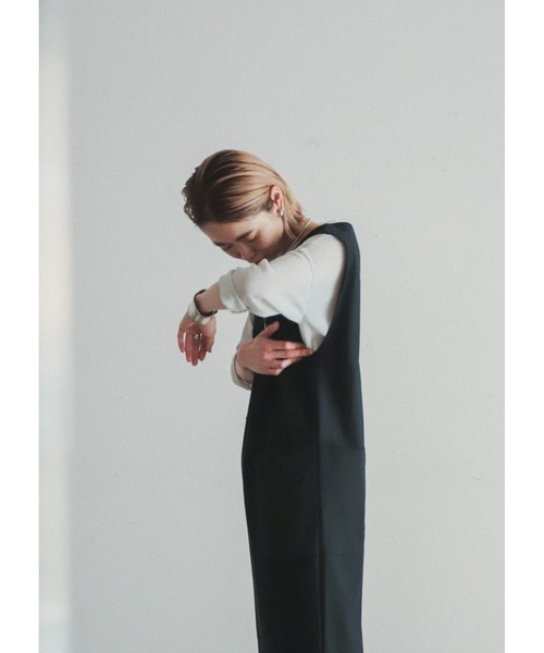 「FIL DE FER」 7分袖カットソー FREE ネイビー レディース_画像6