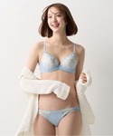 ブラジャー ショーツセット やわぴたワイヤーブ...の詳細画像3