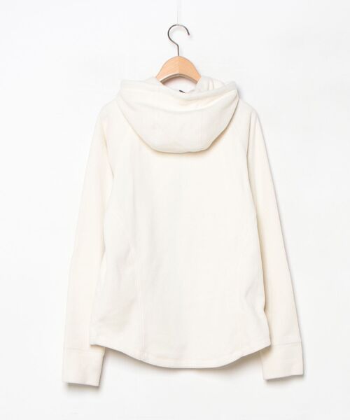 「ROXY」 ジップアップパーカー MEDIUM ホワイト レディース_画像2