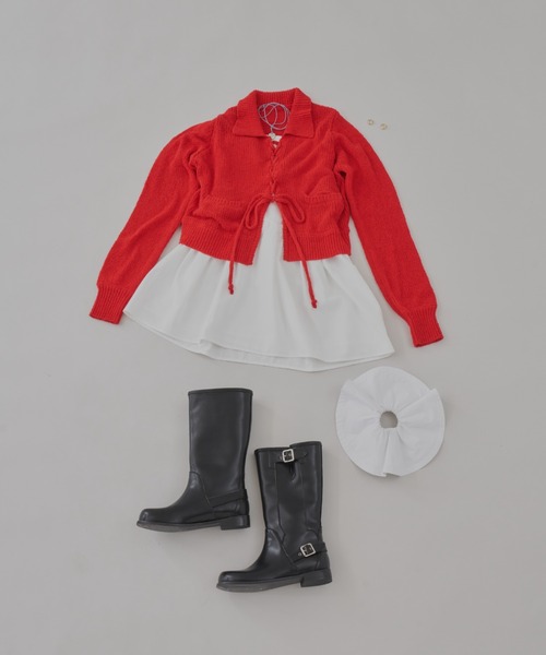 「GIUNON」 シュシュ FREE ブラック レディース_画像2