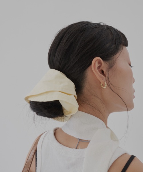 「GIUNON」 シュシュ FREE ブラック レディース_画像4