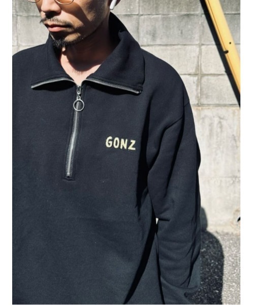 「（What it isNt）ART BY MARKGONZALES」 スウェットカットソー L グレー メンズ_画像4