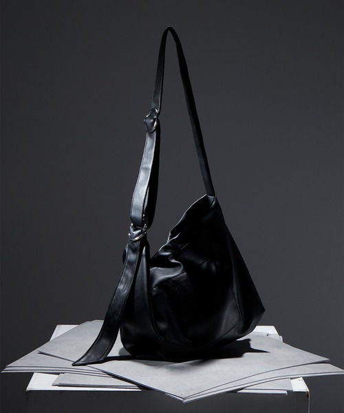 「CIASENSE」 ショルダーバッグ FREE アッシュグレー メンズ_画像2