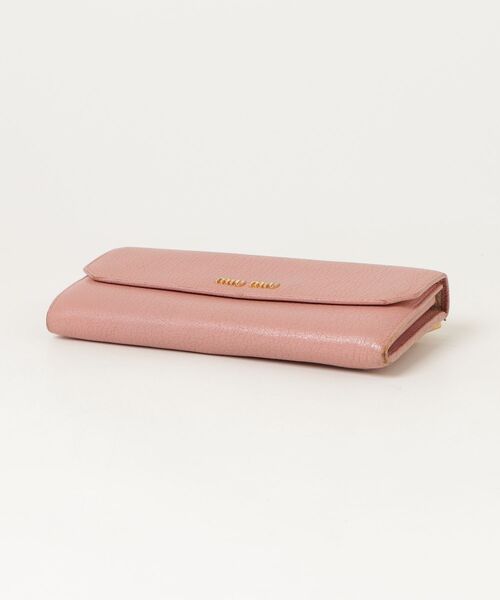 miu miu（ミュウミュウ） 財布 - ピンク レディース : ZOZOTOWN Yahoo