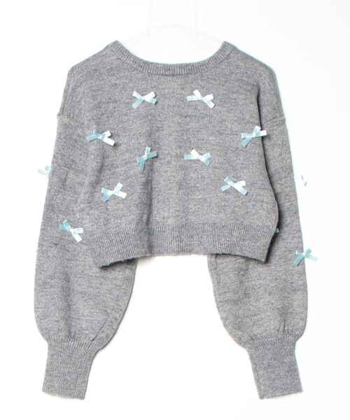「jouetie」 長袖ニット MEDIUM グレー レディース_画像2