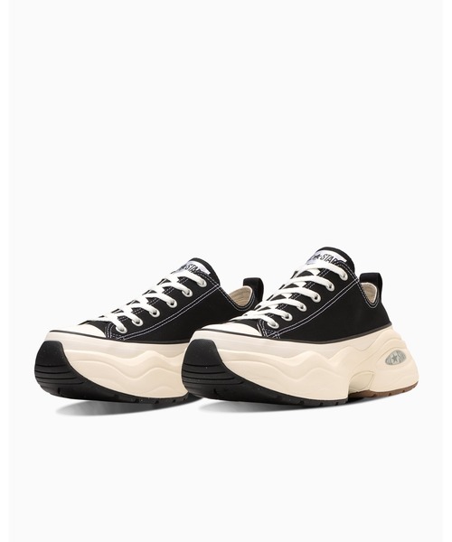 「CONVERSE ALL STAR」 ローカットスニーカー 4 ブラック メンズ_画像2