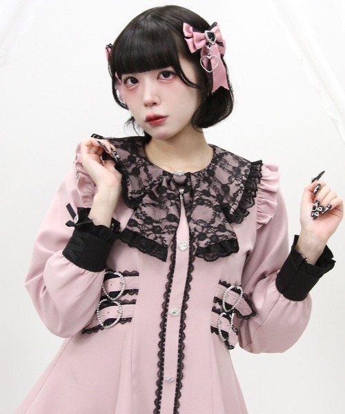 「DearMyLove」 セットアップ MEDIUM ブラック レディース_画像7