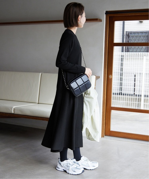 SLOBE IENA（スローブイエナ） ニットワンピース FREE ネイビー