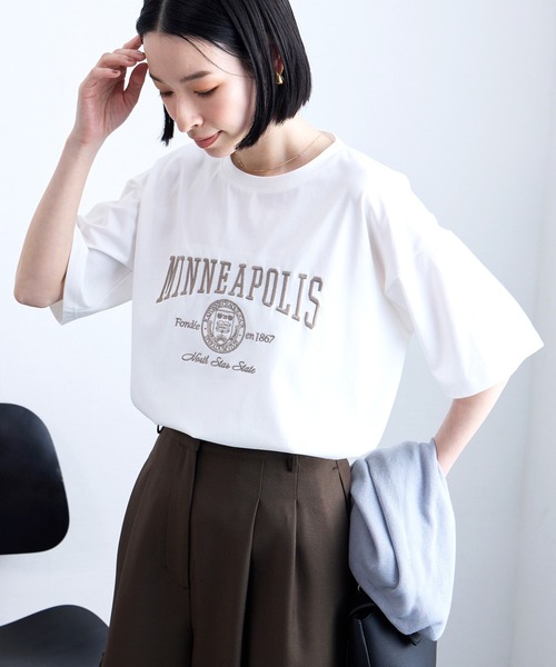 Aunely tシャツ 「Aunely」涼しげ アーバンニュアンス アソート
