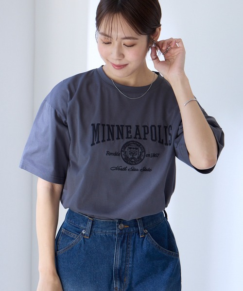 Aunely tシャツ 「Aunely」涼しげ アーバンニュアンス アソート