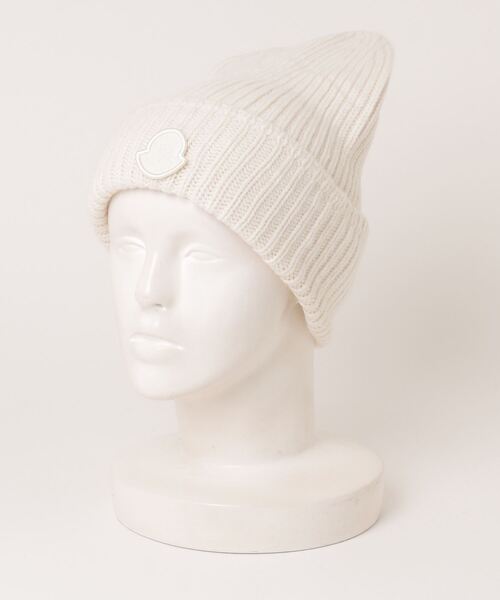 MONCLER（モンクレール） ニットキャップ UNI ホワイト レディース