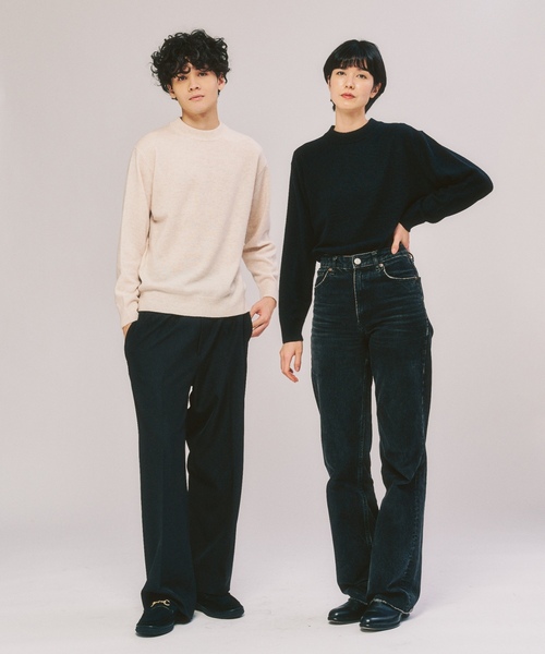 「417 EDIFICE」 長袖ニット X-LARGE ブルー メンズ_画像2