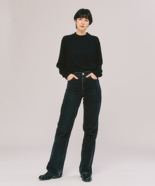 「417 EDIFICE」 長袖ニット X-LARGE ブルー メンズ_画像7