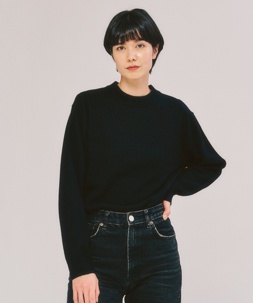 「417 EDIFICE」 長袖ニット X-LARGE ブルー メンズ_画像8