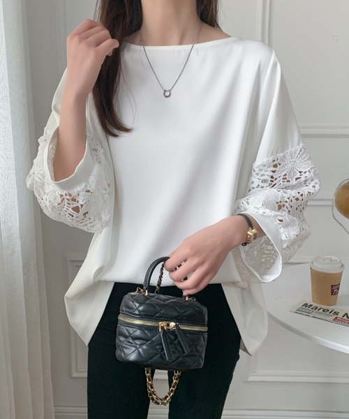 「ABITOKYO」 長袖ブラウス L ブラック レディース_画像9