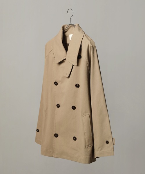 「Bleme」 トレンチコート M ブラック メンズ_画像2