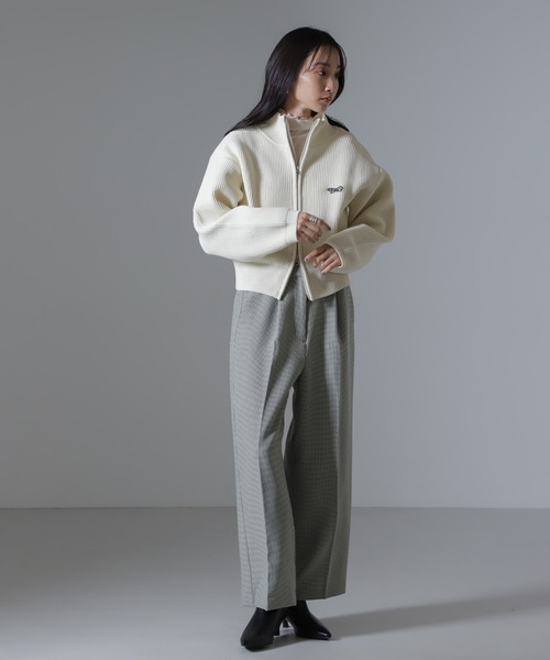 「PENNEYS」 ニットカーディガン「nano・universeコラボ」 FREE ブラック レディース_画像5