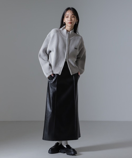 「PENNEYS」 ニットカーディガン「nano・universeコラボ」 FREE ブラック レディース_画像9