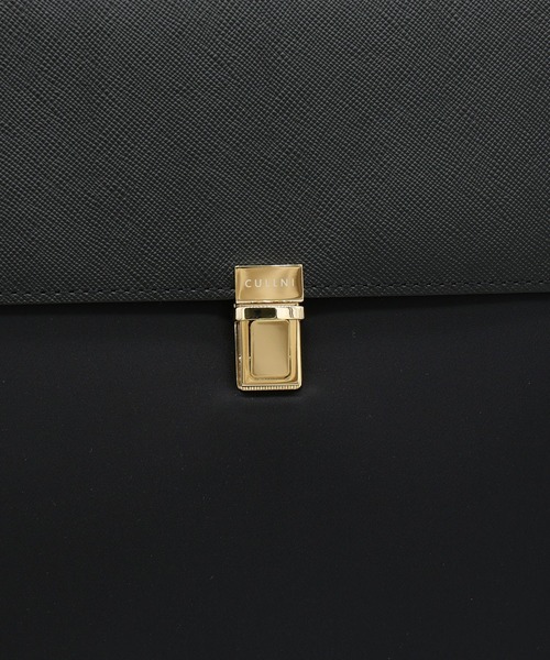 ショルダーバッグ Leather Flap Nylon Twill Shoulder Bag メンズ レディースの画像