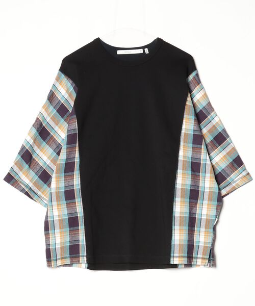 「rehacer」 半袖Tシャツ LARGE ブラック メンズ_画像2