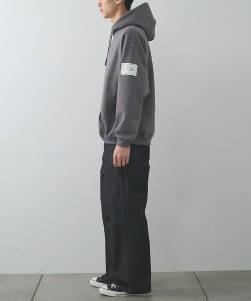 N.Hoolywood(エヌハリウッド) パーカー サイズS美品  - ダークグレー WIND AND SEAコラボ コットン N.HOOLYWOODから、WIND AND SEAとの初コラボコレクション発売