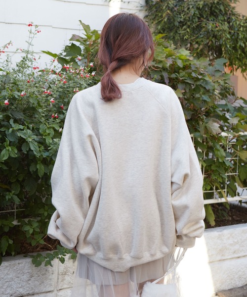 「w closet」 スウェットカットソー - グレー レディース_画像8