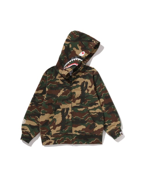 A BATHING APE（アベイシングエイプ） パーカー GLITCH WOODLAND CAMO