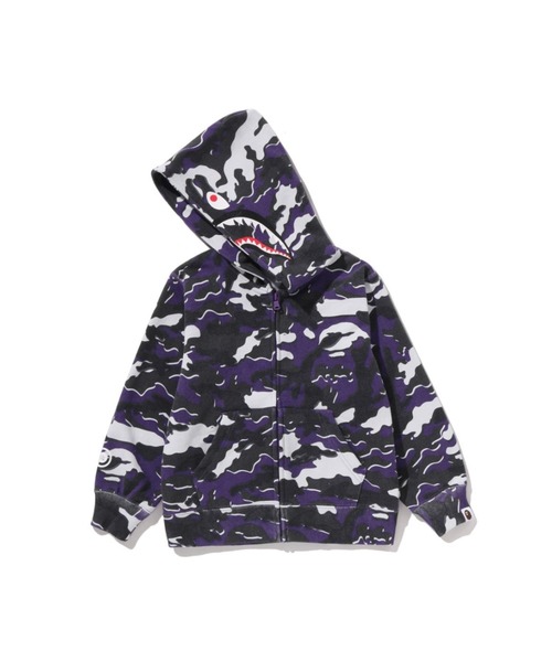 A BATHING APE（アベイシングエイプ） パーカー GLITCH WOODLAND CAMO